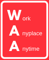 WorkAnyplaceAnytime - WAA Logo
